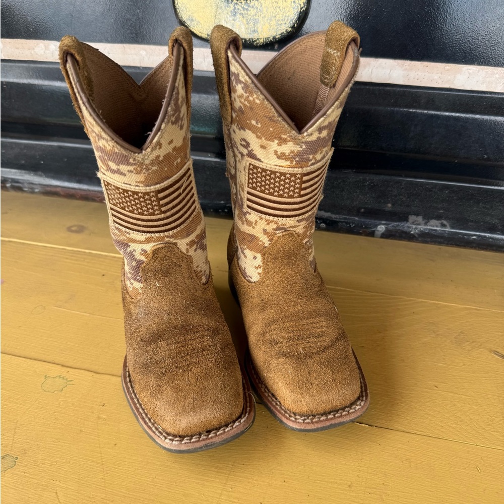 Ariat Kids Brown Camo Boots
